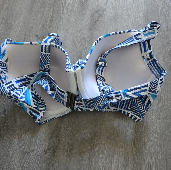 Moontide Underwire Twin Straps Bikini Top 34dd - Picture 2 of 3